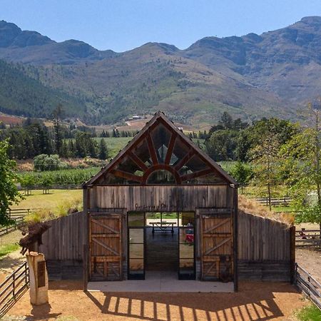 Designer Farm Cottage On Farm Franschhoek Exteriör bild