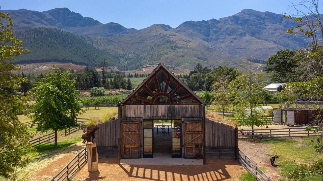Designer Farm Cottage On Farm Franschhoek Exteriör bild