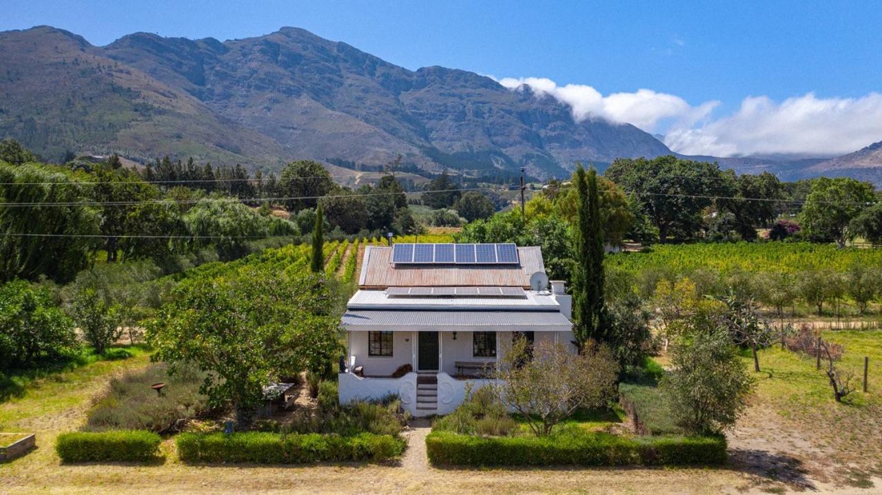 Designer Farm Cottage On Farm Franschhoek Exteriör bild